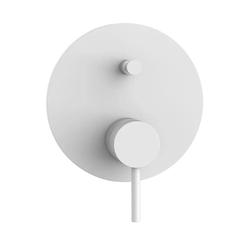 SIRO WHITE Wannenbatterie Farbset Weiß matt