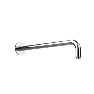 LIVING SPA Wandarm 420mm 70 rund gewinkelt Chrom