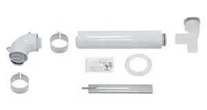 Vaillant Basis-Anschluss-Set, 60/100 PP für Überdruckgassystem DN 100