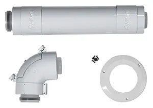 Vaillant Basis-Anschluss-Set, 60/100 PP für Überdruckgassystem DN 100 – Bild 2