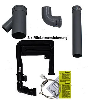 Vaillant Erweiterungsset 3er-Kaskade DN 130 PP f. ecoTEC plus...CS/1-5 bis 20kW
