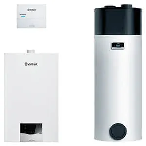 Vaillant Paket 1.677/2 ecoTEC plus VC 10CS/1-5, aroSTOR VWL BM 200/5, VRC 710