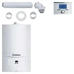 Vaillant Paket 1.614/3 Mehrfachbel. 2er VCW 206/7-2 E, VRT 350, Abgasleitung – Bild 3