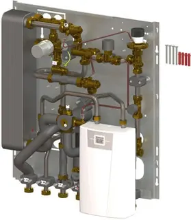 Uponor Combi Port M-Hybrid Station HP 400V 10 St 21H3 EB DH BP HA FR