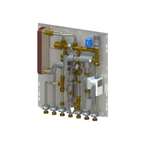 Uponor Combi Port M-Pro Wohnungsstation UFH 15 St BP DT MS UL SS ZA