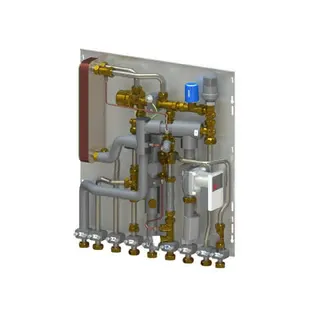 Uponor Combi Port M-Pro Wohnungsstation UFH 15 St BP DT MS UL SS ZA 2C