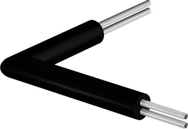 Uponor Ecoflex Hauseinführungsbogen Twin 2x32x2,9/140
