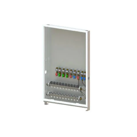 Uponor Combi Port M-Pro Schrank + Vert. IW 1200X750X110mm 4HM+9BV