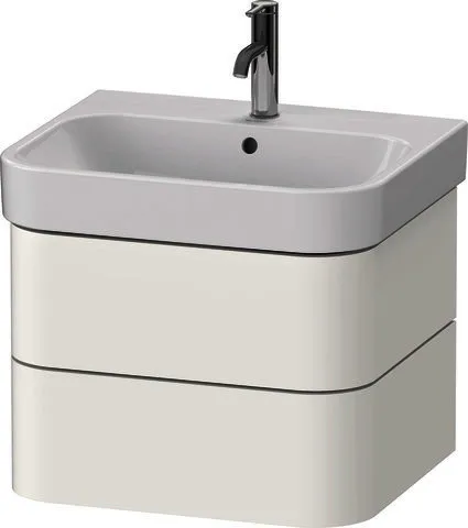 Duravit Happy D.2+ WTU wh. 575x490x415mm, 2SK Tip-on, f. 1 Happy D.2, Weiß smt