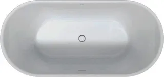 Duravit DuraSenja Badewanne Freisteh,Oval,Weiß,Acryl 1500x750x585,RS 2,incl.FG u.AÜL-Garn.