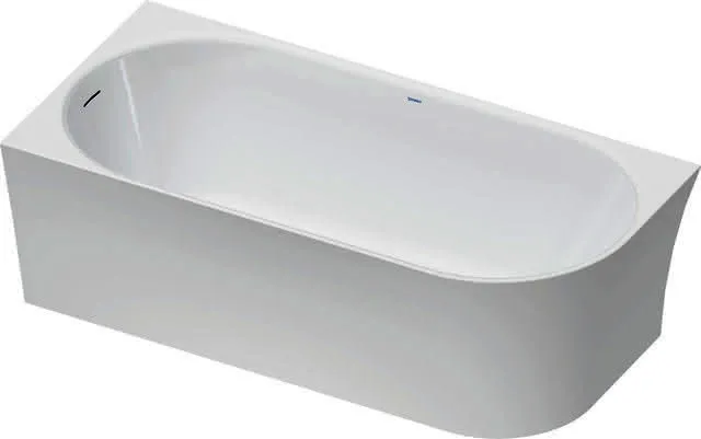 Duravit DuraSenja Badewanne Ecke links,Weiß,Acryl 1500x750x585 mm, Oval,RS 2,incl.FG u.AÜL