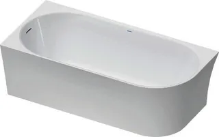 Duravit DuraSenja Badewanne Ecke links,Weiß,Acryl 1500x750x585 mm, Oval,RS 2,incl.FG u.AÜL