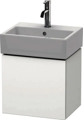 Duravit L-Cube WTU wh, 434x341x400mm, Tü. 1 Re., f. 1WT Mi., ws smt, f. Vero Air Waschtisch