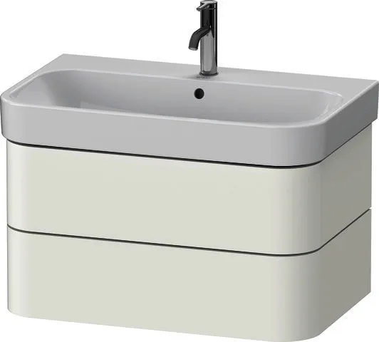 Duravit Happy D.2+ WTU wh. 775x490x415mm, 2SK Tip-on, f. 1 Happy D.2, Weiß smt