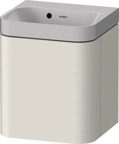 Duravit HappyD2+ c-shaped wandhängend, 400x360x480mm, m. Überlauf u. HLB, Weiß
