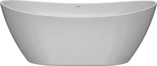 DU DuraVato BW,Freist.,Oval,Weiß,Acryl 1700x780x690mm,RS 2,incl.FG u.AÜL-Garn.