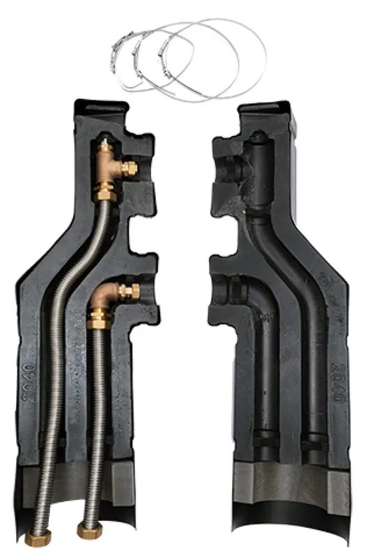 NO Hydraulische Verbindungsleitung CPV vertikal für L/W Inverter außen