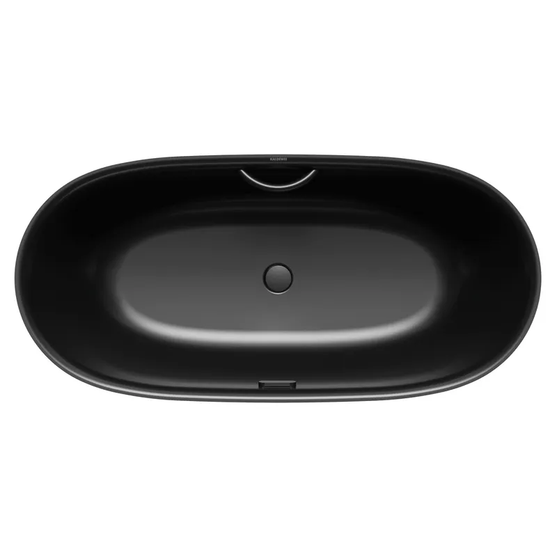 Kaldewei Badewanne MEISTERSTÜCK OYO DUO Mod.1050-4034 ,1630x770mm,schwarz matt 100,SAD,KA4034