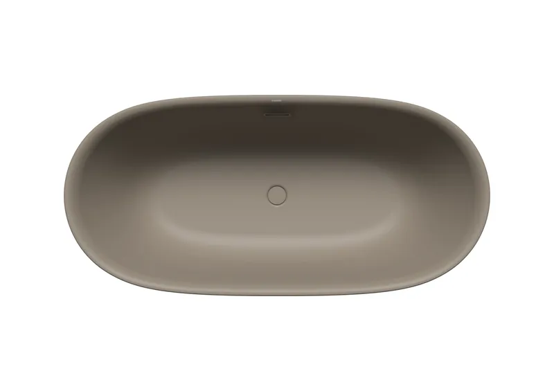 Kaldewei Badewanne MEISTERSTÜCK OYO DUO Mod.1050-4034 ,1630x770mm,warm grey 60,SAD,KA4034