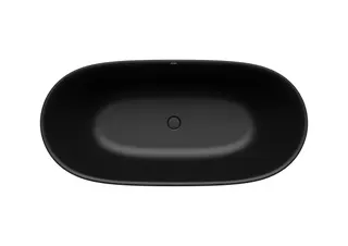 Kaldewei Badewanne MEISTERSTÜCK OYO DUO Mod.1050-4034 ,1630x770mm,schwarz matt 100,SAD,KA4034 – Bild 2