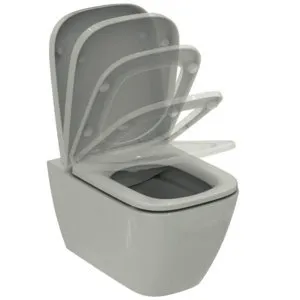 Ideal Standard WC-Paket i.life B WC Randlos m.WC-Sitz Softclosing 360x545x380mm Weiß