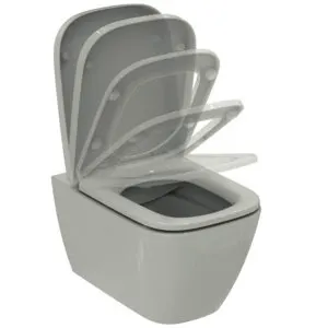 Ideal Standard WC-Paket i.life B WC Randlos m.WC-Sitz Softclosing 360x545x380mm Weiß