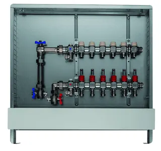 Kermi x-net vormont. Verteilerschrank 03 US-110- 7Komfortverteiler-WZV-Re – Bild 1