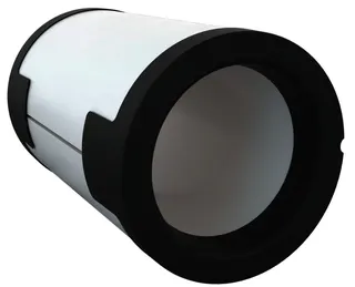 Kermi x-well Schalldämpfset lang 250 mm, für Pendellüfter DN 160 – Bild 3