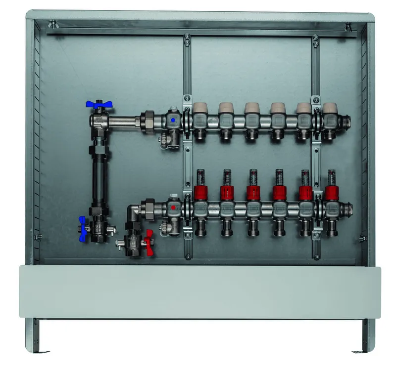 Kermi x-net vormont. Verteilerschrank 03 US-110- 8Komfortverteiler-WZV-Re