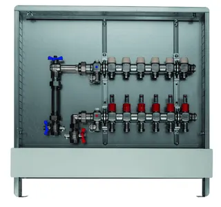 Kermi x-net vormont. Verteilerschrank 03 US-110- 8Komfortverteiler-WZV-Re
