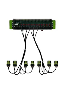 Kermi x-net ready line EGO plus 04 fertig verdrahtet, für vier Heizkreise