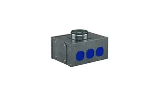 Kermi x-well Verteiler VMR2, rund NW125, 8-fach – Bild 5