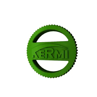 Kermi Entlüftungsrad, 10er Set in grün,f. 1/4'-1/2' Entlüftungsstopfen – Bild 2