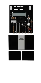 Kermi x-net Wohnungsstation pro C75 5L Heizkreis ungemischt, 2 x WMZ + AB PM20