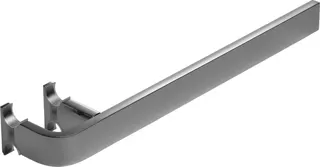 Kermi Handtuchbügel Bef. links Länge 428 mm, Oberfläche chrom