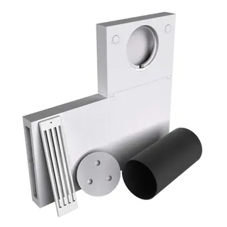 Kermi x-well Rohbauset Laibung, t=60mm