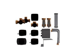 Kermi Nachrüstsatz Umschaltung Kühlen für Hydromodul (pro) (1 Heizkörper-Aktivkühlung)