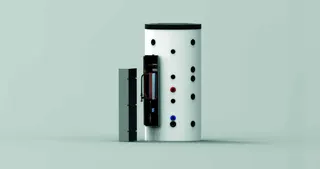 TE Pufferspeicher SPS-1W 500 FriWa L 1 Waschtisch, FriWa L, EEK A, weiß