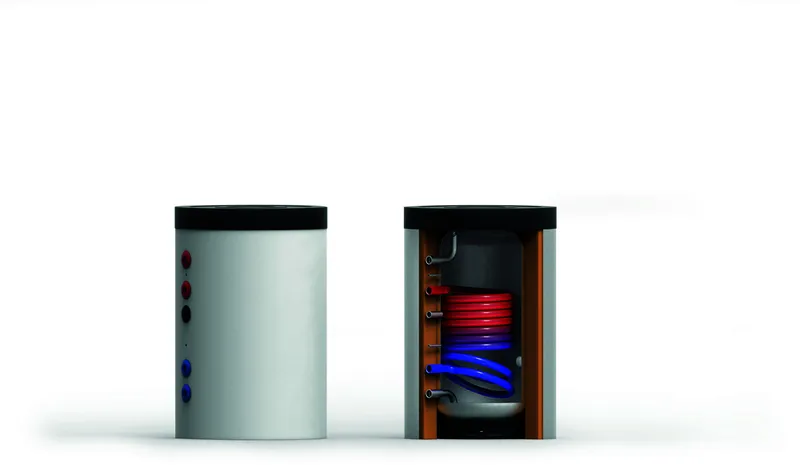 TE Edelstahlspeicher EDS-1W 200 1 WT, EEK A, silber
