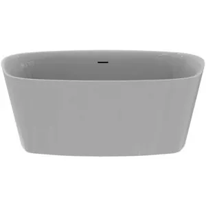 IS freistehende Duo-Badewanne DEA m.Ablauf, 1500x750x610mm Weiß