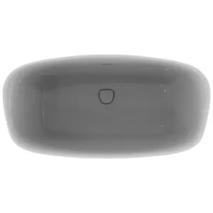 Ideal Standard freistehende Duo-Badewanne DEA m.Ablauf, 1500x750x610mm Weiß – Bild 2