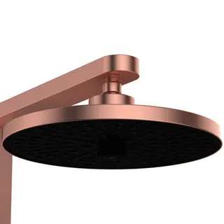 Ideal Standard Duschsystem CerathermAlu+ m.Brauseth. 2 Ablagen, 2F-HB und 2F-Kopfbrause Rose – Bild 3