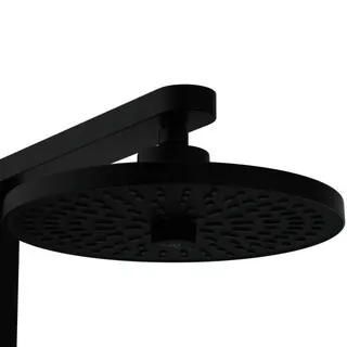 Ideal Standard Duschsystem CerathermAlu+ m.Brauseth. 2 Ablagen, 2F-HB u.2F-Kopfbr. Silk Black – Bild 4