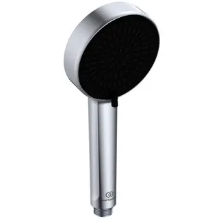 Ideal Standard Duschsystem CeraflowAlu+ m.Brausearm. 2 Ablagen, 2F-HB u. 2F-Kopfbrause Silver – Bild 3