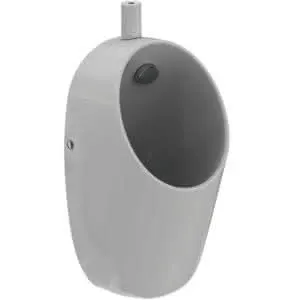 IS Urinal i.life A ohne Spülrand Zulauf von oben 315x300x640mm Weiß