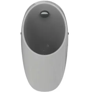 IS Urinal i.life A ohne Spülrand Zulauf von hinten 315x300x640mm Weiß