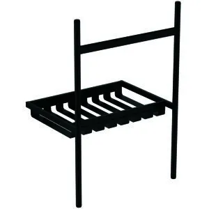 Ideal Standard bodenstehende Metallkonsole Conca 560x428x836mm Silk Black