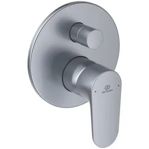 Ideal Standard Badearmatur UP Cerafine O, BS2, Rosette 163x163mm Silver