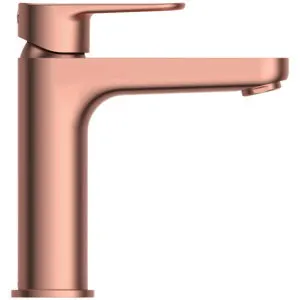 Ideal Standard Waschtischarmatur Cerafine O H120 m.Push-Open Ausld.125mm Rose