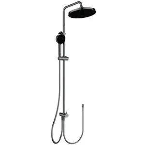 Ideal Standard Duschsystem Ceratwist 25+ o.Armatur mit 2F-HB und 2F-Kopfbrause Chrom